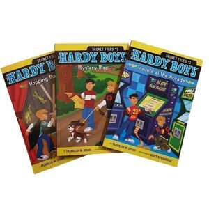The Hardy Boys Books Set of Three Paperbound
